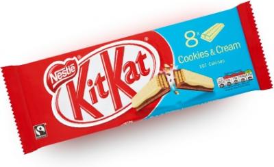 Шоколад KitKat 2 Finger Cookies&Cream 165.6 грамм