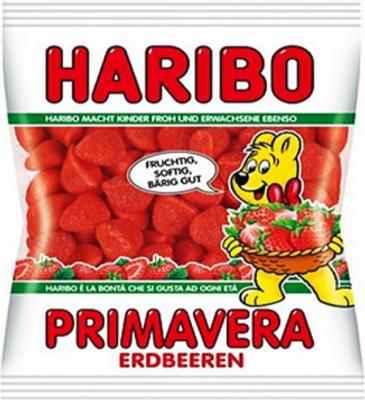 Мармелад жевательный Haribo Клубника Примавера 175 гр