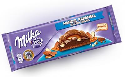 Шоколад Milka Almond 300 грамм