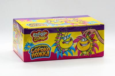 Мармелад Crazy Gummy Мармеладная Сороконожка 15 гр