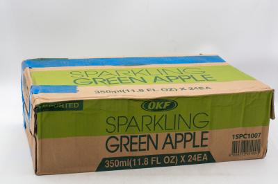 Напиток газированный б/а OKF Sparkling Green Apple (ОКФ Зеленое Яблоко) 350 мл