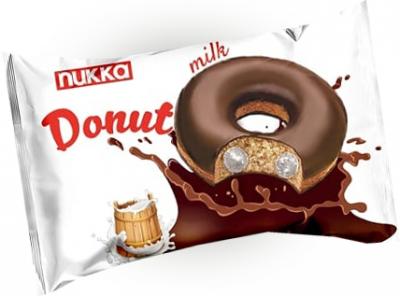 Пончик Nukka Donut Молочная начинка 40 гр